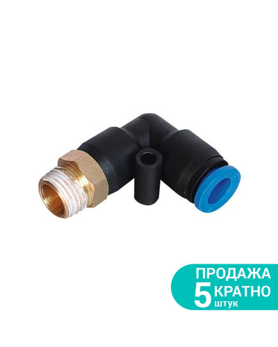 Штуцер цанговий (кутовий) Ø8мм МТ 1/2" SIGMA (7027151)