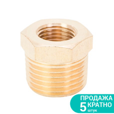 З'єднання FT 1/4" × MT 1/2" (латунь) SIGMA (7025521)