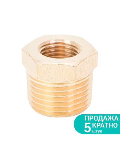 З'єднання FT 1/4" × MT 1/2" (латунь) SIGMA (7025521)