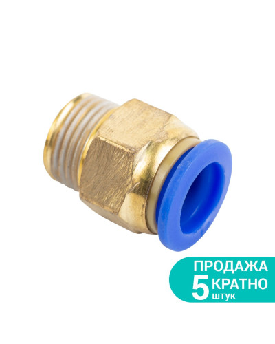 Штуцер цанговий (прямий) Ø12мм МТ 1/4" SIGMA (7026971)