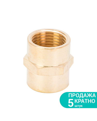 З'єднання FT 1/2" × 1/2" (латунь) SIGMA (7025131)