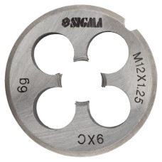 Плашка М12×1.25мм SIGMA (1604331)