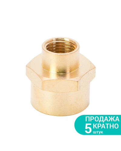 З'єднання FT 1/4" × 1/2" (латунь) SIGMA (7025141)