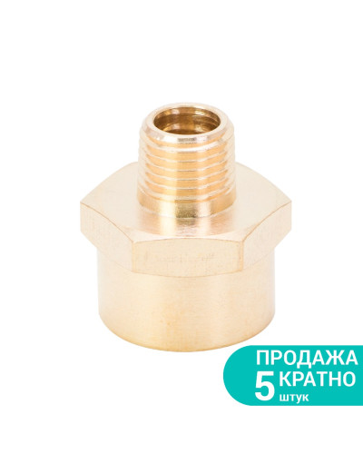 З'єднання подовжене MT 1/4" × FT 1/2" (латунь) SIGMA (7025721)