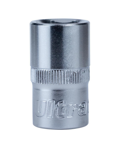 Насадка шестигранна коротка 1/2" 15мм CrV ULTRA (6070152)