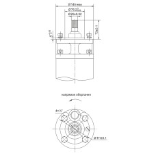 Насос відцентровий 380В 29.9кВт (з 3х частин) DONGYIN 6SP30-24 (7777343)