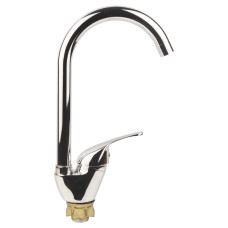 Змішувач s55 Ø40 для кухні вилив високий вухо на гайці AQUATICA (9755100)