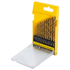 Набір свердел по металу HSS-TiN титанових 13шт 1.5-6.5мм (пласт кейс) SIGMA (1193071)