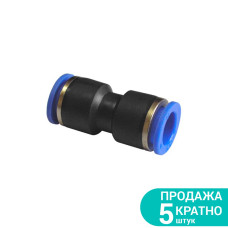 З'єднання цангові (пряме) Ø10×10мм SIGMA (7026041)