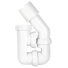 Cифон для ванни з пробкою на ланцюжку та адаптером Ø40/50мм WIRQUIN (9543420)