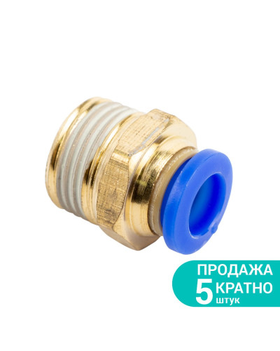 Штуцер цанговий Ø8мм МТ 3/8" SIGMA (7026901)