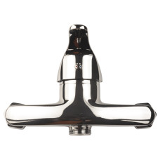 Змішувач s55 Ø40 для кухні вилив прямий 250мм настінний AQUATICA (9755120)