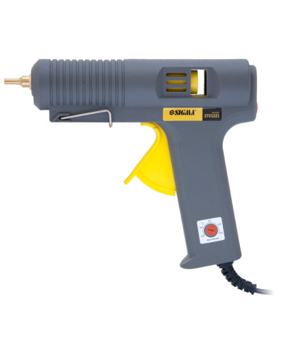Пістолет термоклейовий з регулюванням температури (140-220°C) Ø11.2мм 500Вт SIGMA (2721221)
