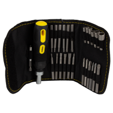 Викрутка + біти 18шт + насадки торцеві 6шт CrV SIGMA (4002111)