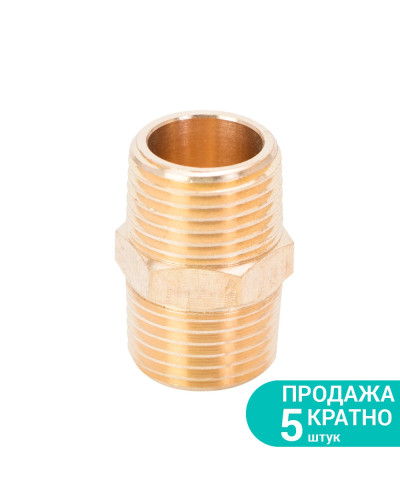 З'єднання MT 1/2" × 1/2" (латунь) SIGMA (7025331)