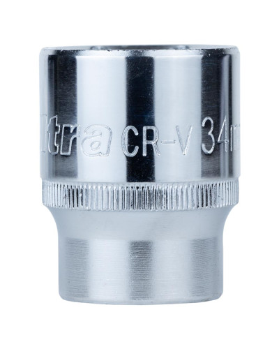 Насадка шестигранна 3/4" 34мм CrV ULTRA (6075342)