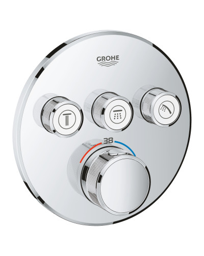 Термостат прихованого монтажу на 3 споживача Grohe Grohtherm SmartControl (29121000)