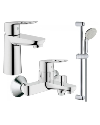 Набір змішувачів для ванни S-Size Grohe BauLoop (123214S)