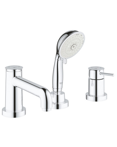 Змішувач на борт ванни на 3 отвори Grohe BauClassic (2511800A)