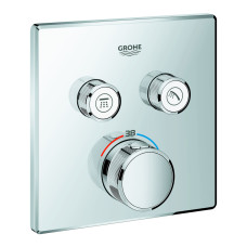 Термостат прихованого монтажу на 2 споживача Grohe Grohtherm SmartControl (29124000)