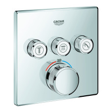 Термостат прихованого монтажу на 3 споживача Grohe Grohtherm SmartControl (29126000)