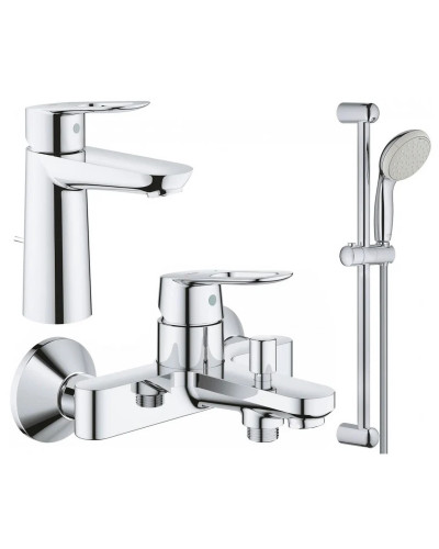 Набір змішувачів для ванни M-Size Grohe BauLoop (123215M)