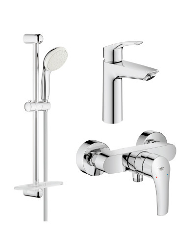 Комплект змішувачів для ванної кімнати Grohe Eurosmart New (UA123244M0)