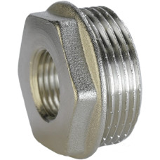 Футорка нікельована 1 1/4″ЗР х 1/2″ВР штампована А0710А(нк)