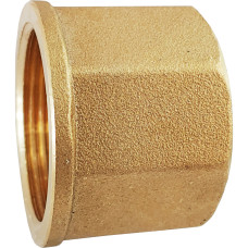 Муфта латунна 1 1/4″ВР х 1 1/4″ВР штампована А0354А