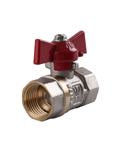 Кран кульовий прямий WATER VALVE 3/4″ ВВ КБ NV-V Q001