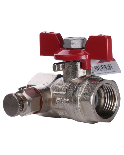 Кран кульовий повнопрохідний ARCO VA30 1/2″ 152203 з краном Маєвського