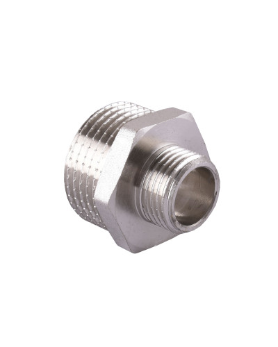 Ніпель SOLOMON 1 1/4″х1″ ЗЗ нікель 8208 N