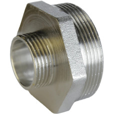 Ніпель редукційний латунний 2″ЗР х 1 1/4″ЗР штампований А0544А VA