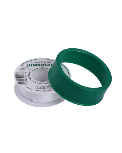 Фум стрічка тефлонова Jumbotape standard (11 х19 х0,2) Unipak