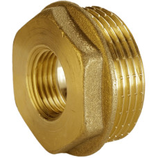 Футорка латунна 1 1/2″ЗР х 3/4″ВР штампована А0753А