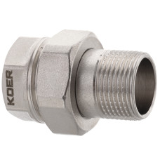 Згін американка 1/2 "прямий Koer KR.341 (KR0131)