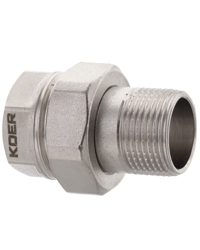 Згін американка 1/2 "прямий Koer KR.341 (KR0131)