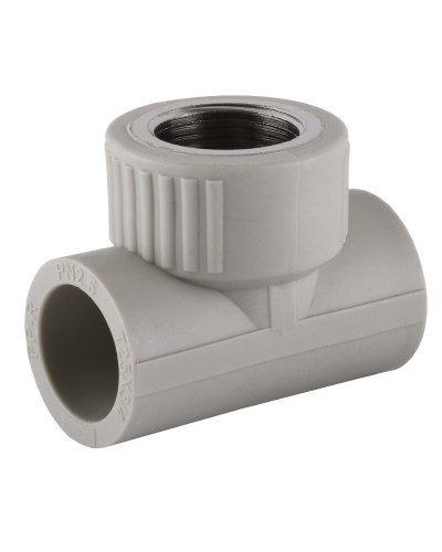 Трійник внутрішня різьба Vsplast PPR 25х1/2'' ** 1015