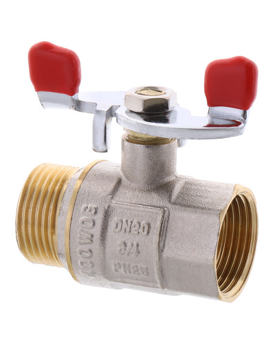 Кран кульовий Waterpro 3/4" ГШМ (WP2904)