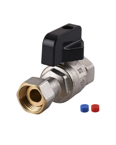 Кран кульовий для котла 1/2″ ARCO 150853 прямий з накидною гайкою