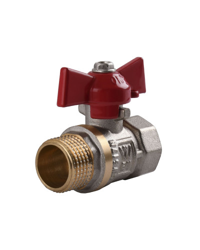 Кран кульовий прямий WATER VALVE 1/2″ ЗВ КБ NV-V Q002