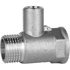 Трійник для датчика температури нікельований 1/2″ВР х М10 х 1/2″ЗР штампований посилений А0202А(нк) VA