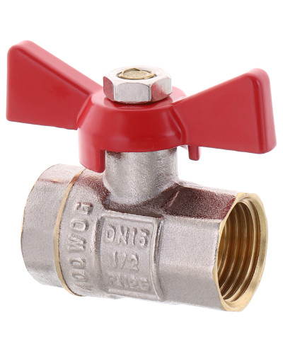 Кран кульовий Waterpro 1/2" ГГ1/2" ГГМ (WP0146)