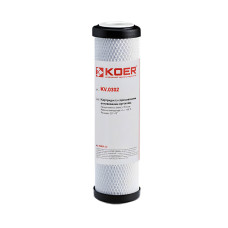Картридж Koer KV.0302 із спресованим гранульованим вугіллям 2,5"х10" (KR3365)